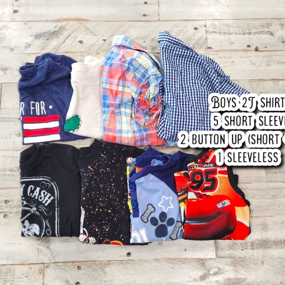 Boys 2T shirt lot - Picture 1 of 2